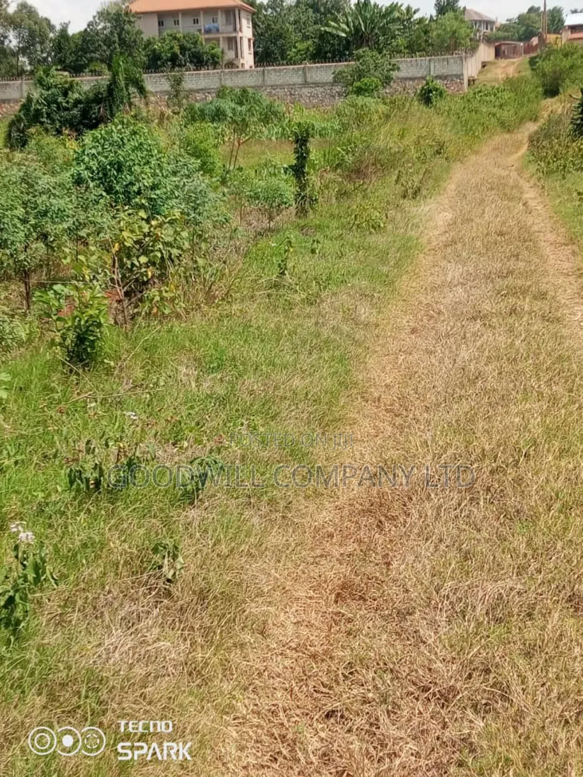 Bank Sale 4 Acres of Land in Kira-Kasangati Road 200feet Off the Road
