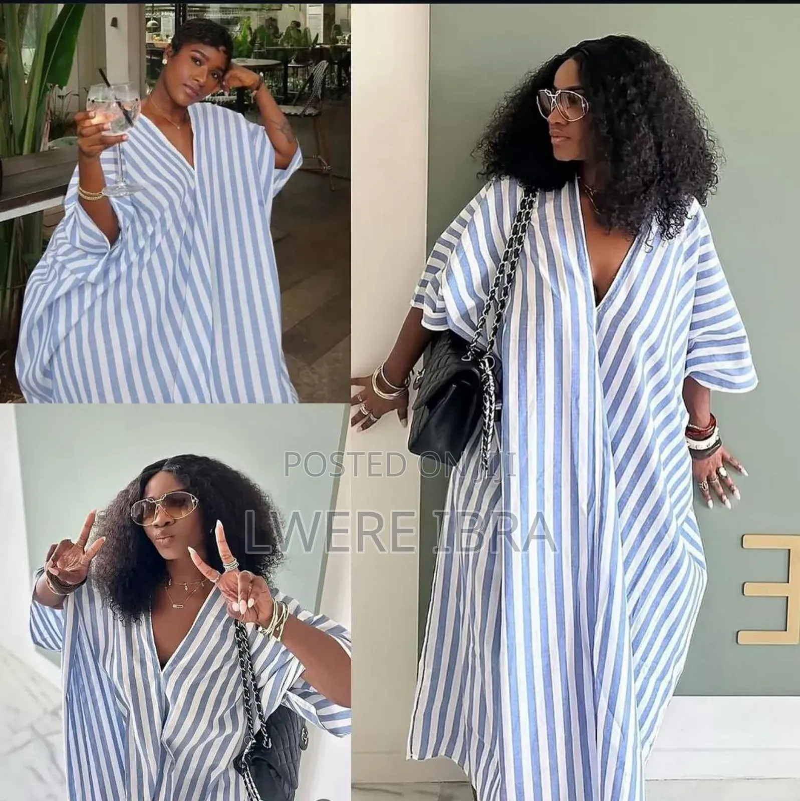 Free Casual Stripped Dresses