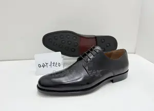 Original Men’S Freundkerr Black Leather Formal/Gentle Shoes