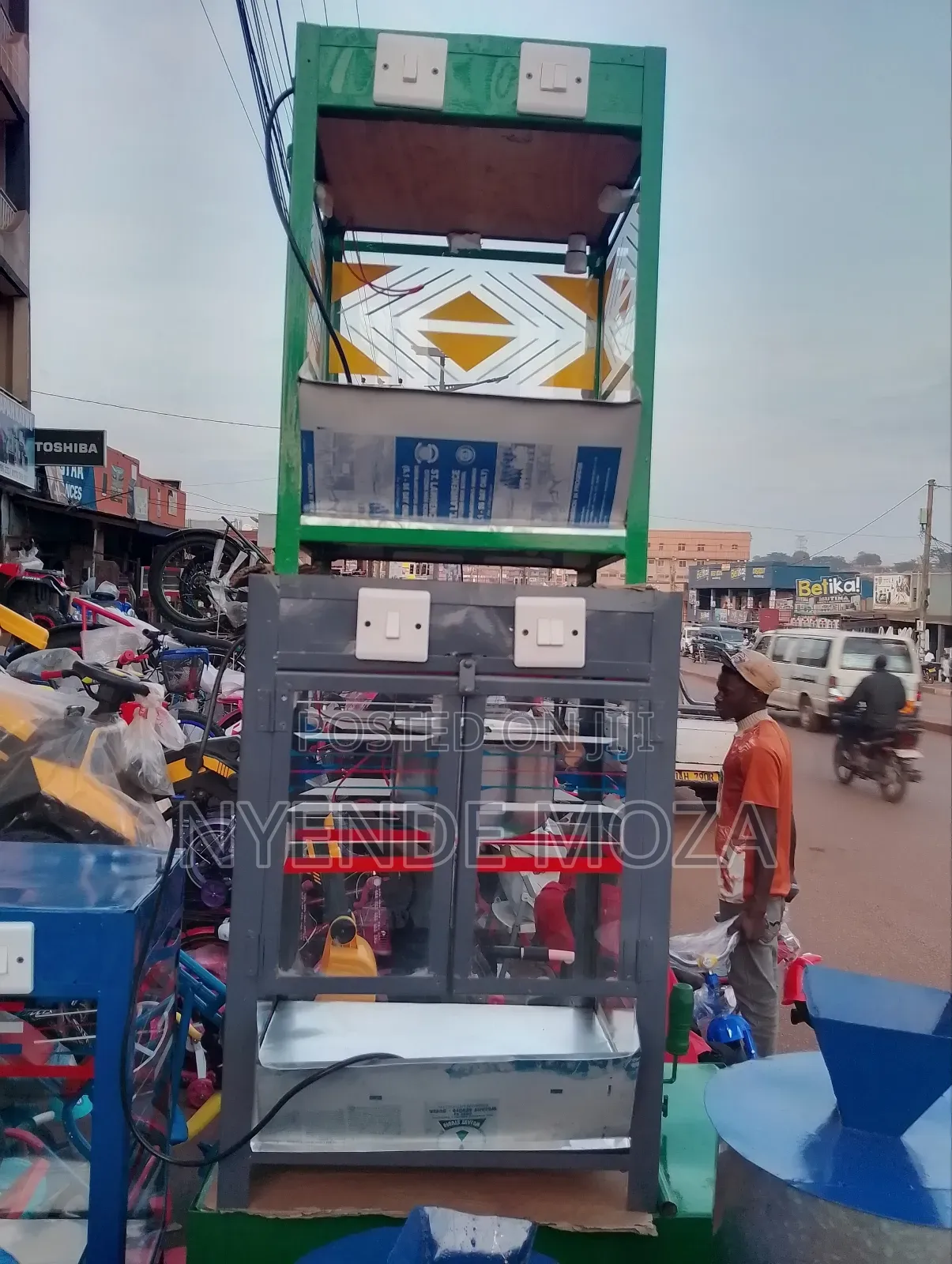 Zebra Electric Popcorn Machine