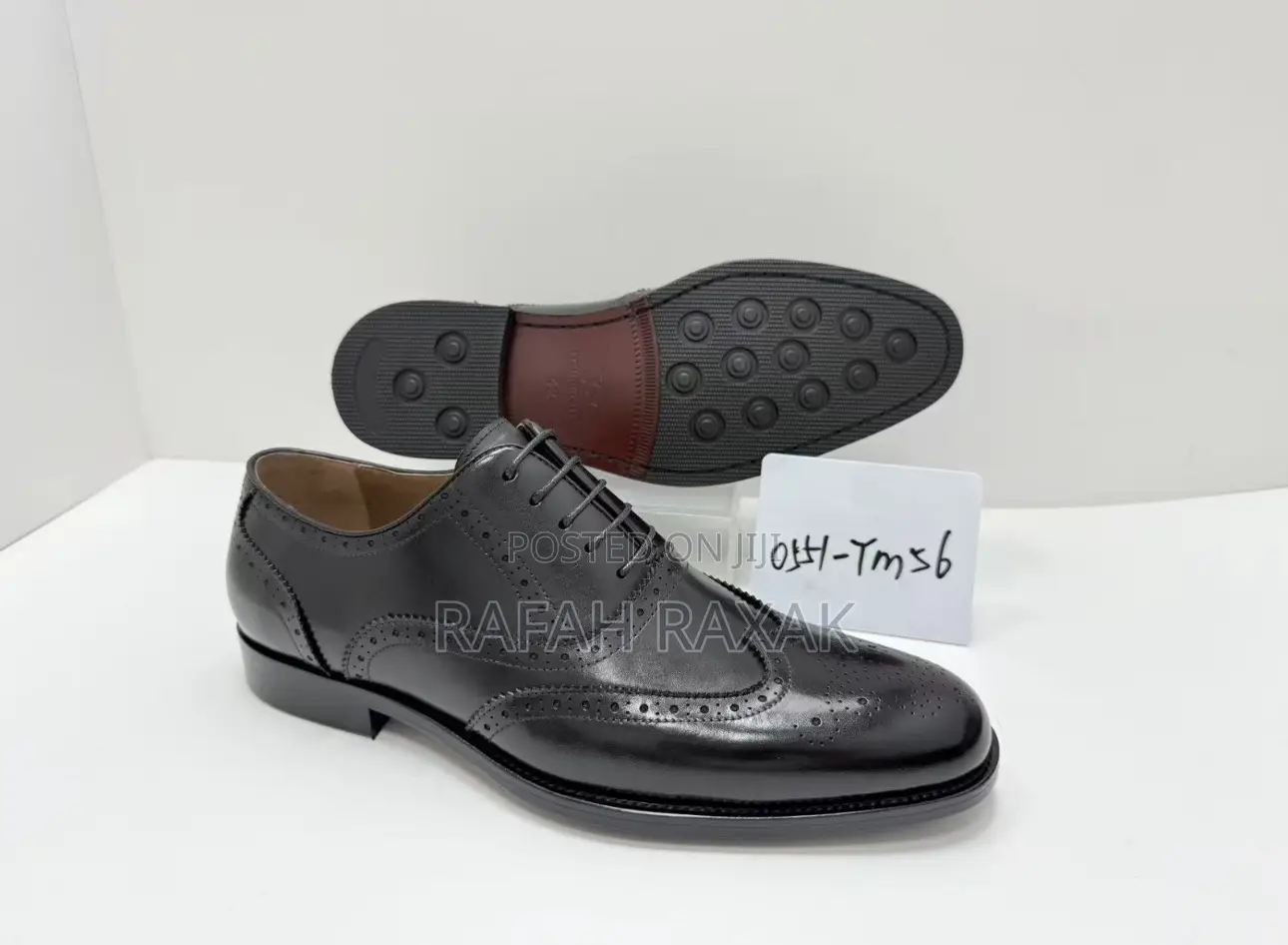 Original Men’S Black Freundkerr Wingtip Oxford Gentle Shoes