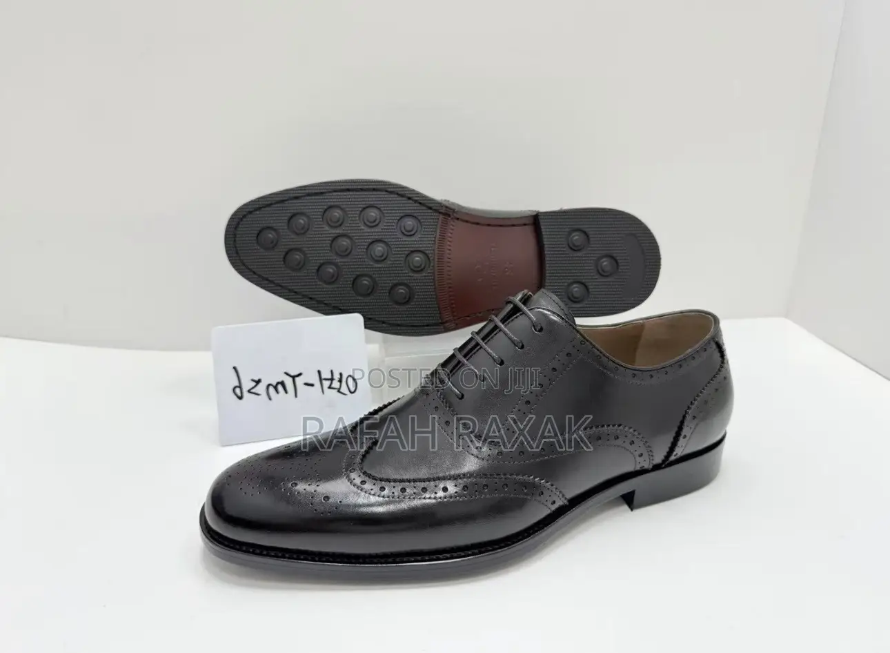 Original Men’S Black Freundkerr Wingtip Oxford Gentle Shoes