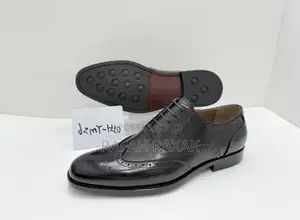 Original Men’S Black Freundkerr Wingtip Oxford Gentle Shoes