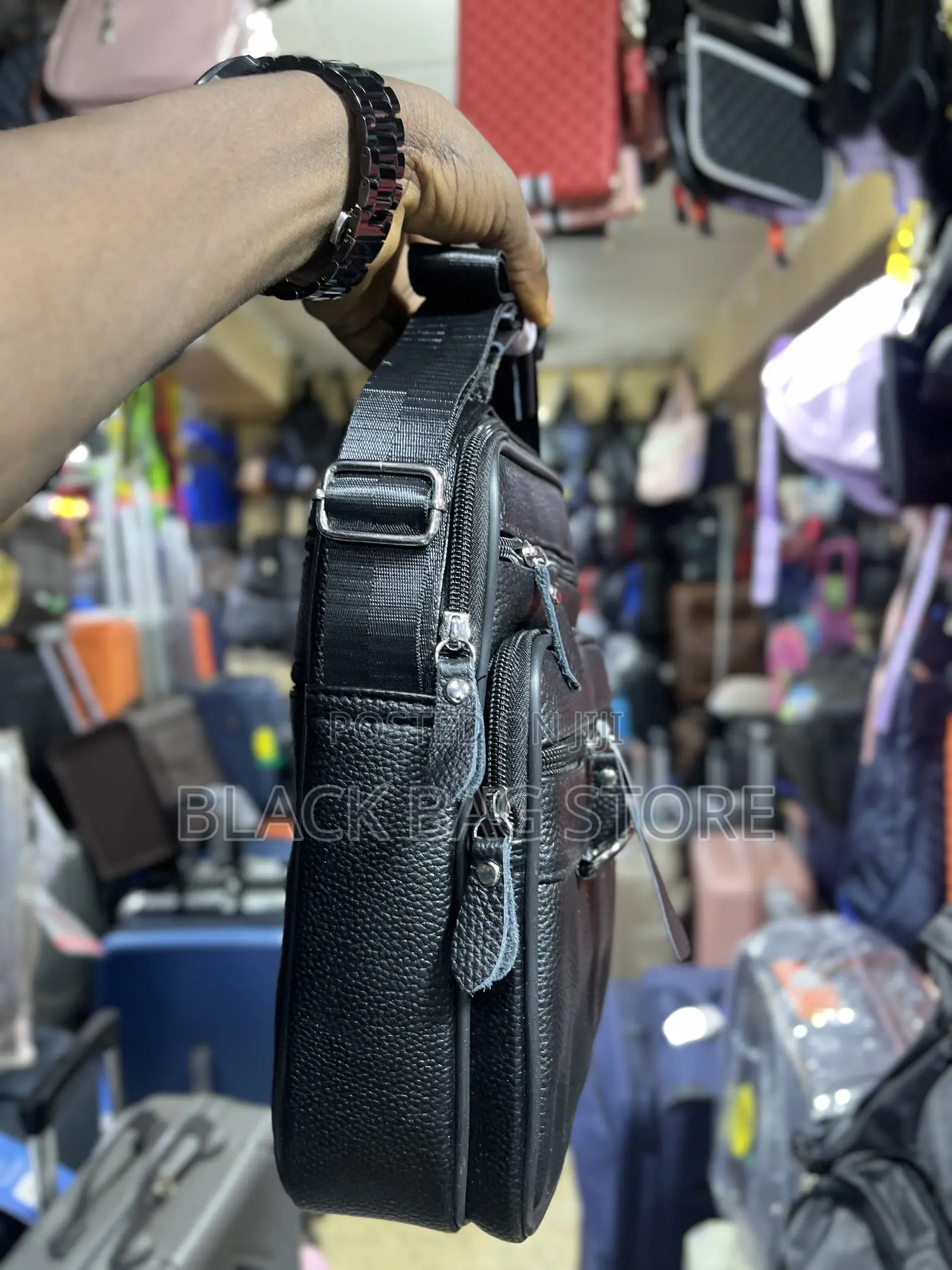 Men Leather Cross Bag
