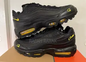 Men’S Black Nike Air Max 95 Corteiz “Honey Black” Sneakers