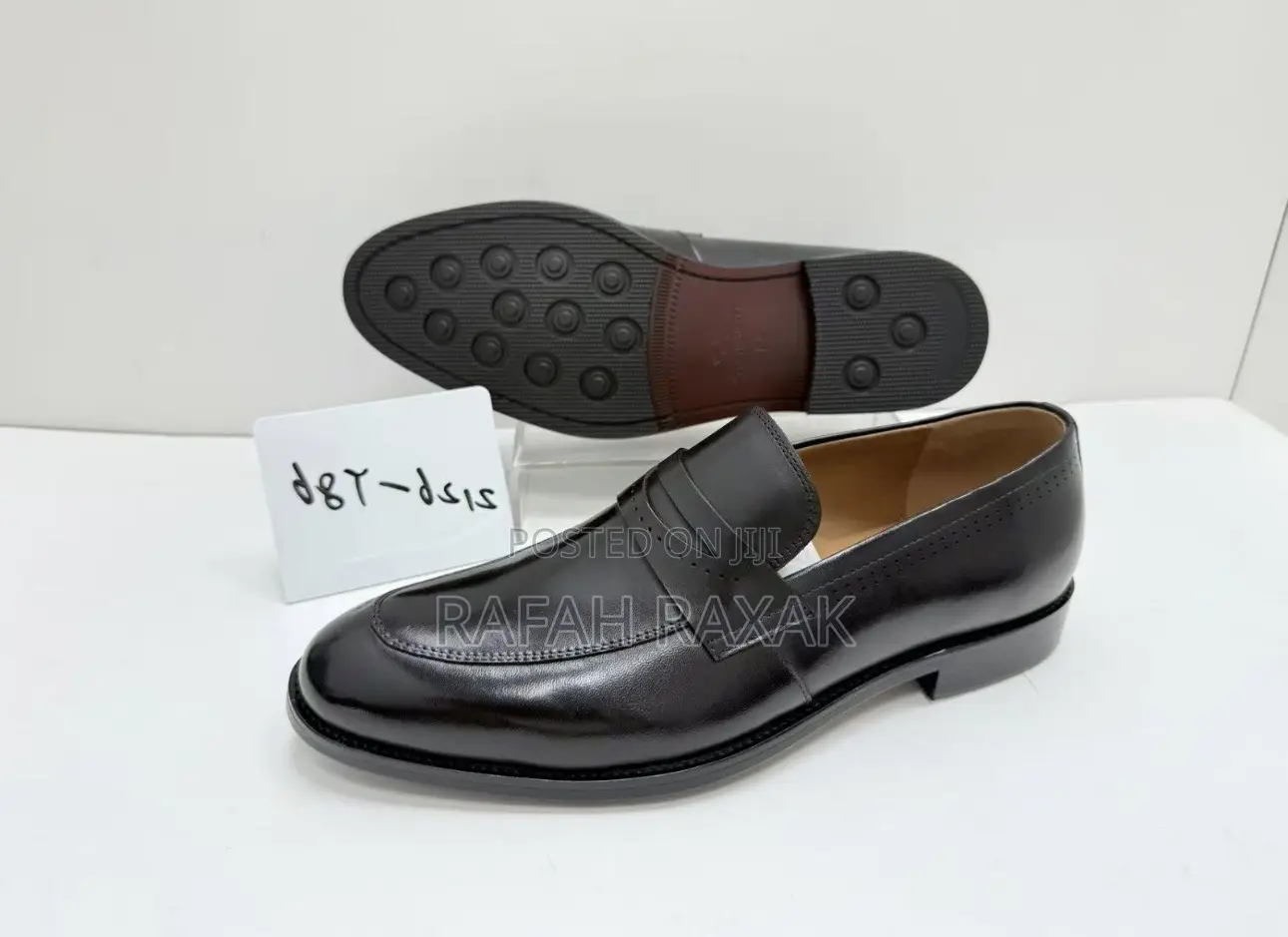 Original Men’S Black Freundkerr Formal/Gentle Leather Loafers