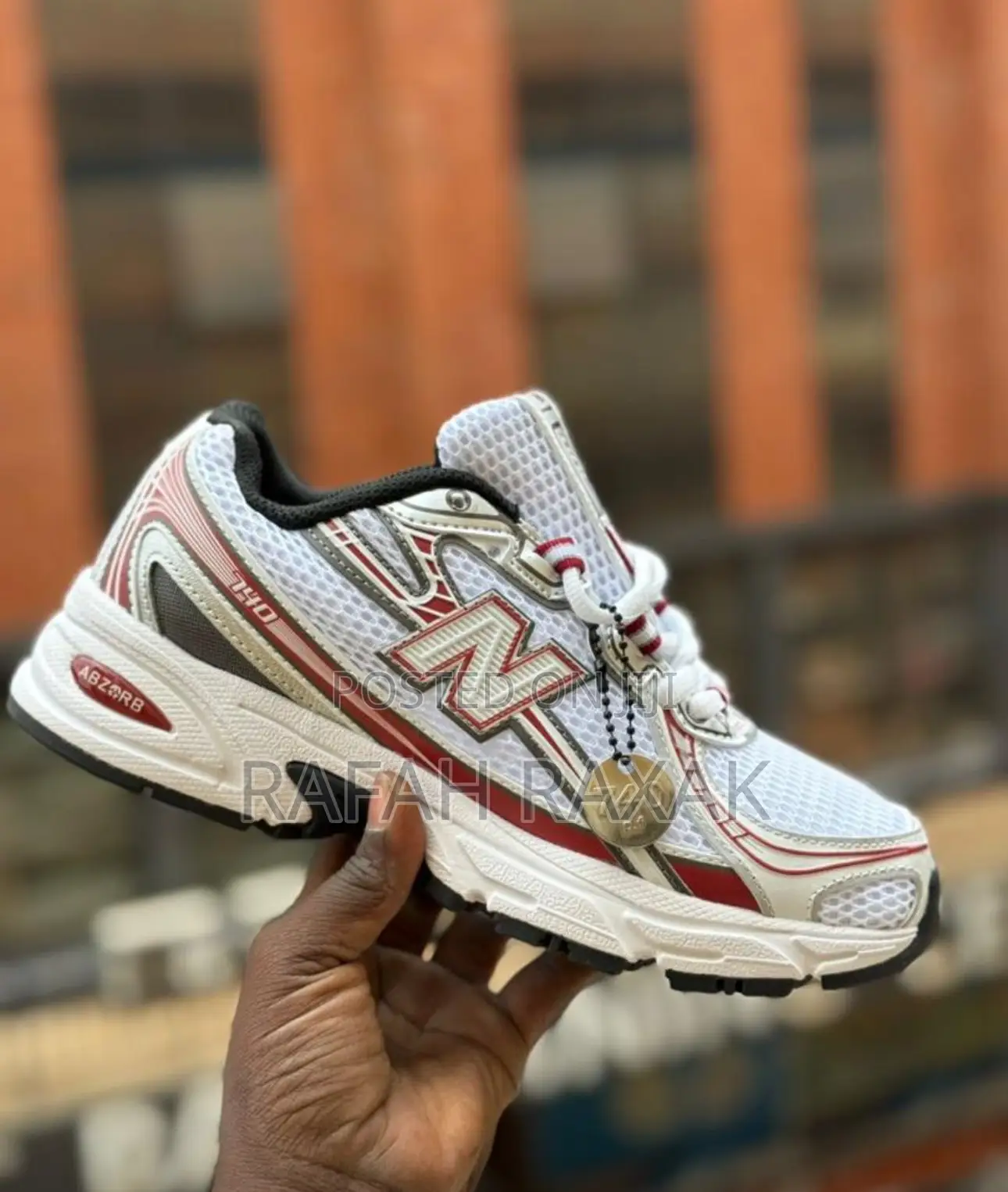 Original Unisex New Balance 740 “Mercury Red” Sneakers