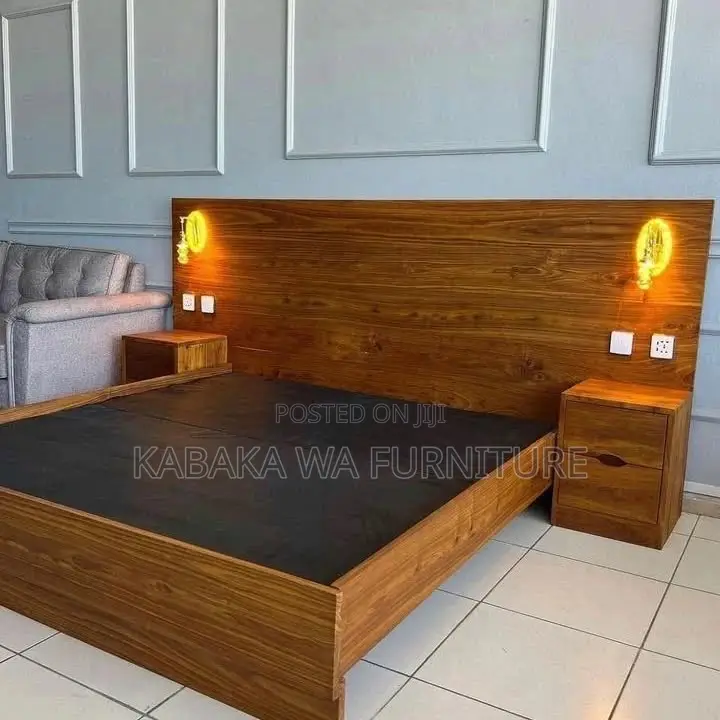 Black Lazer /Modern Dressed /Bed of 5 X 6 Feet /Order With Us Luxury/