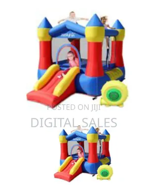 Airmyfun Indoor Outdoor Kids Bounce House With Slide