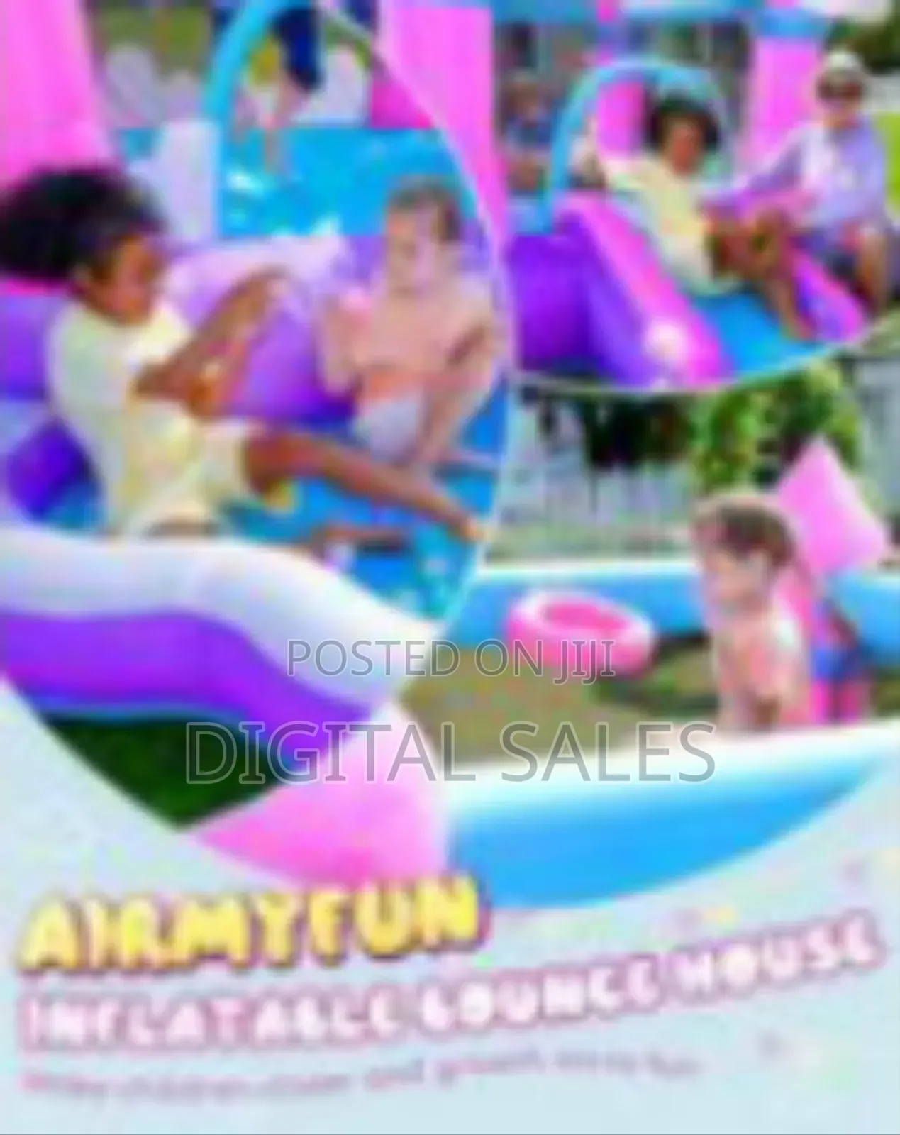 Airmyfun Indoor Outdoor Kids Bounce House With Slide