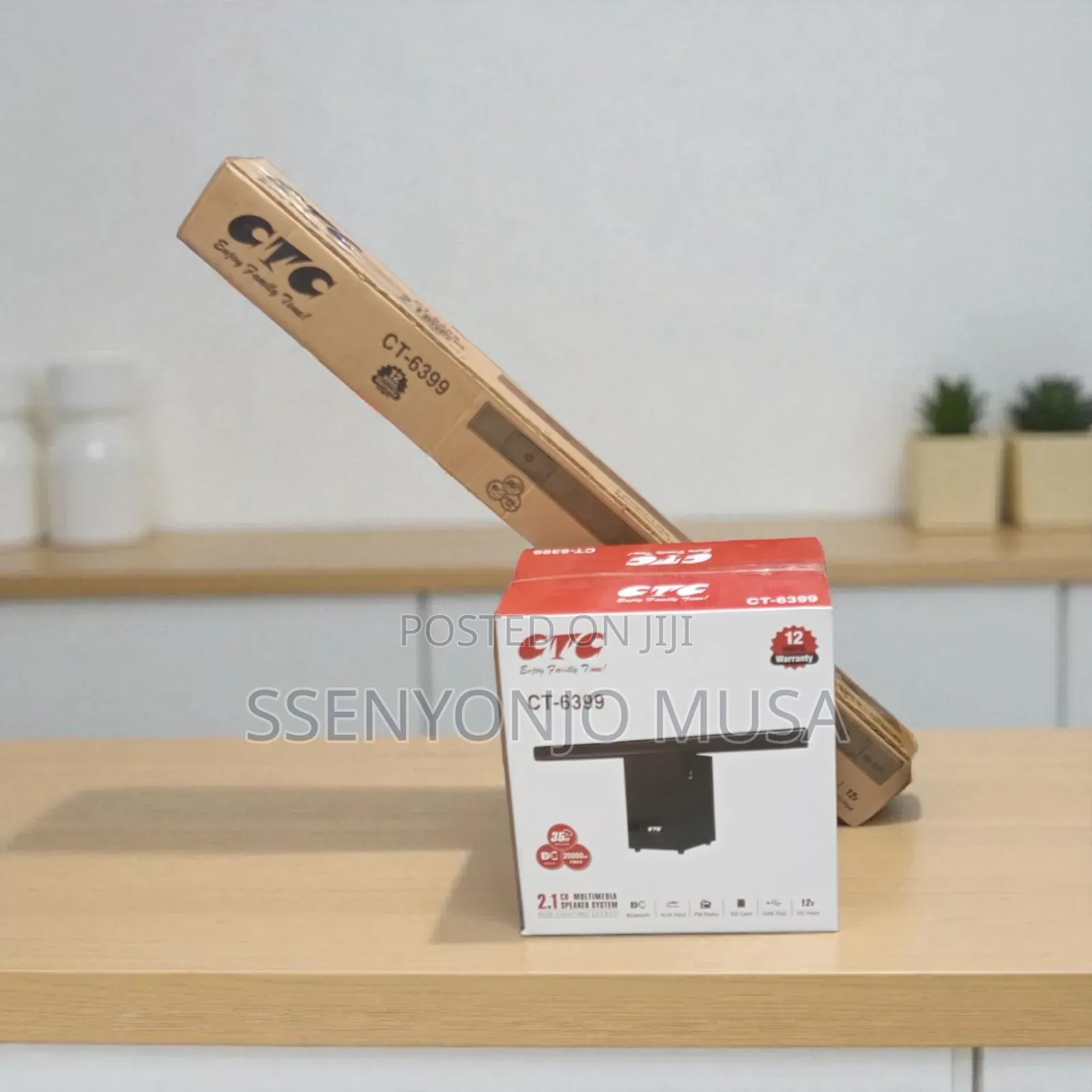 CTC 2.1 Soundbar Multimedia Speaker System – 35w, Bluetooth, RGB