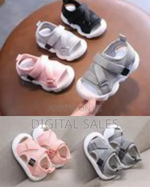 Size 22 Unisex Baby Sandals For Boys Girls Lightweight Breathable Mesh