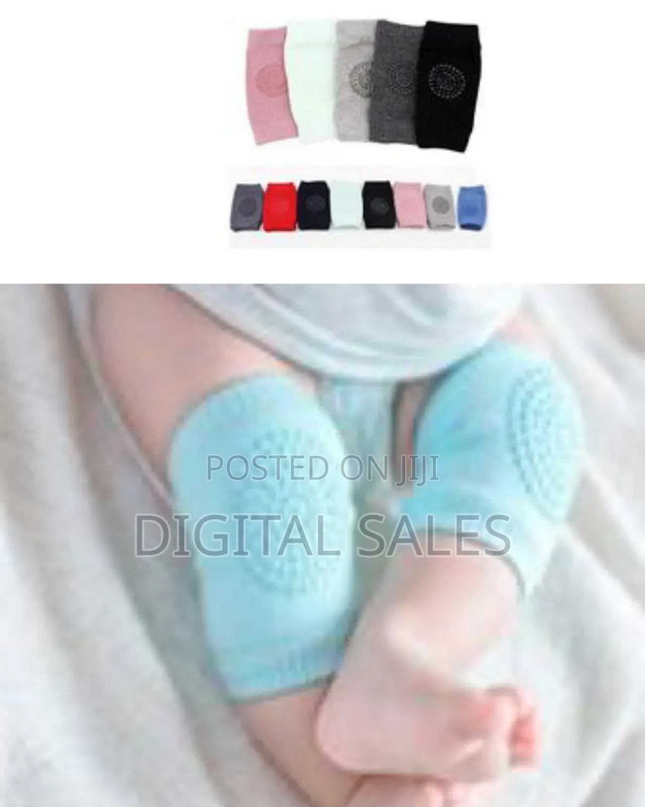 A Pair of Baby Knee Pads - Toddlers Crawling Anti-Slip