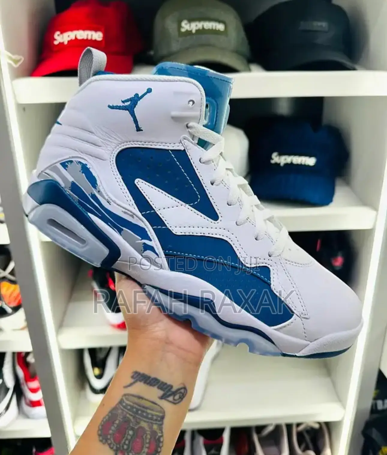 Nike Air Jordan Jumpman Mvp “Industrial Blue” Sneakers