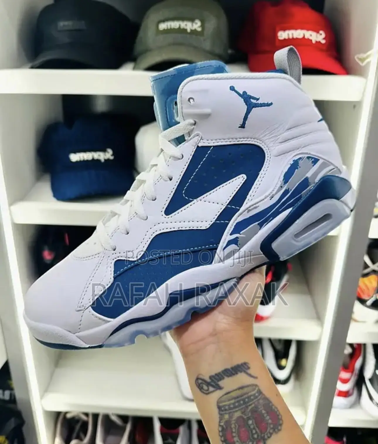 Nike Air Jordan Jumpman Mvp “Industrial Blue” Sneakers
