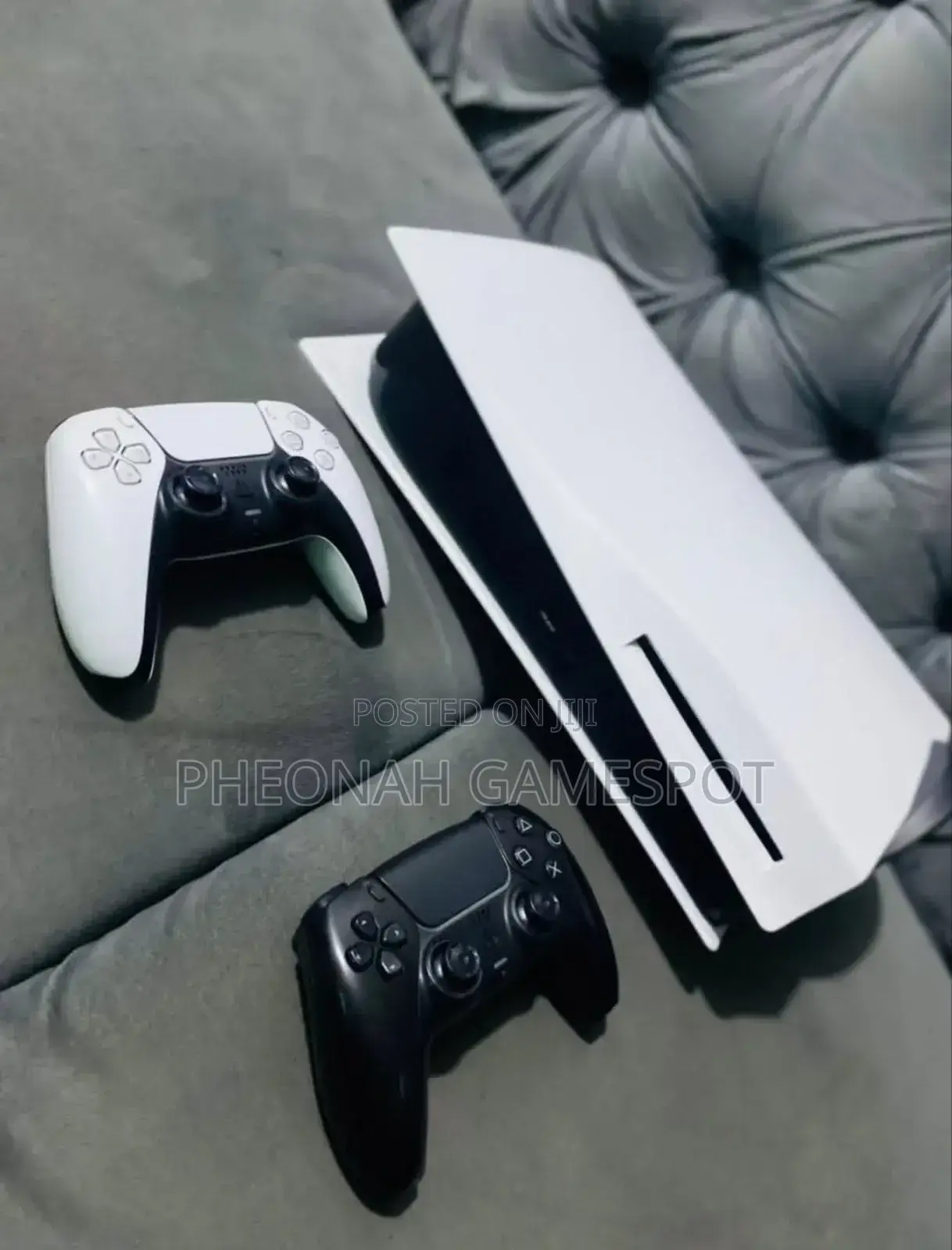 Sony Playstation 5 Standard Disc Version. Your Couch Awaits Greatness.