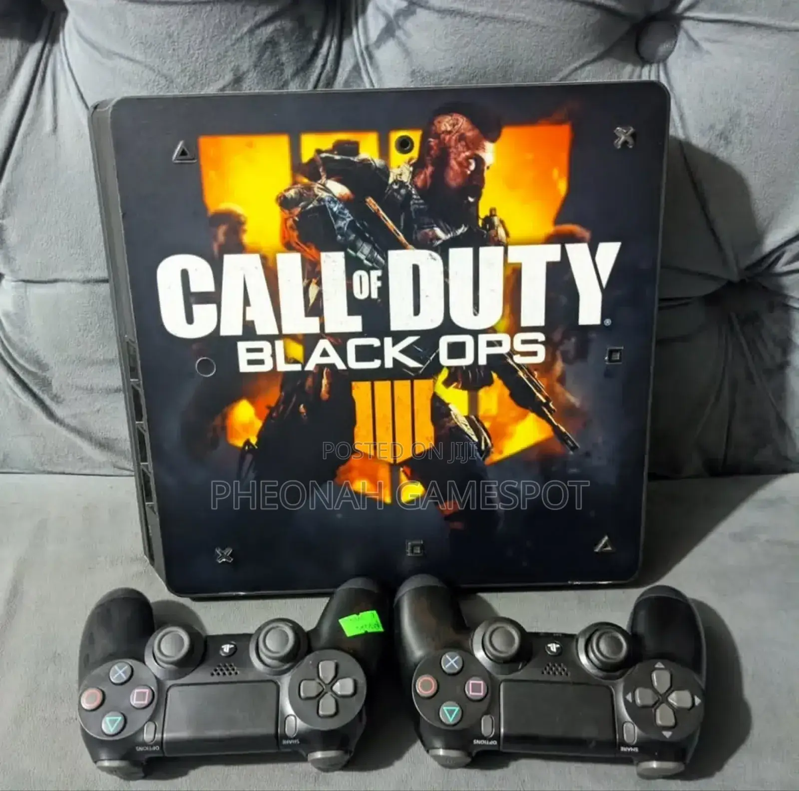 Chipped Playstation 4 Slim: 11 Games, 2 Controllers, It's Almost Free