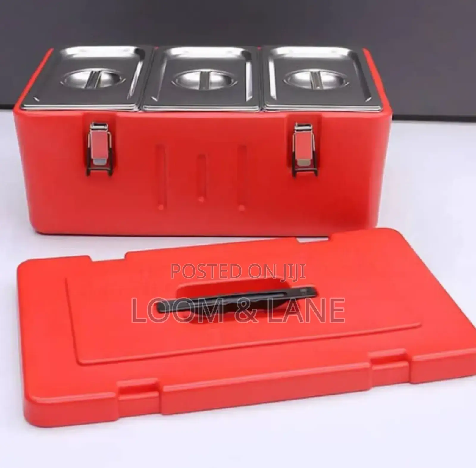 Triple Compartment 40l Large Compartment Food Warmer Carrier Box