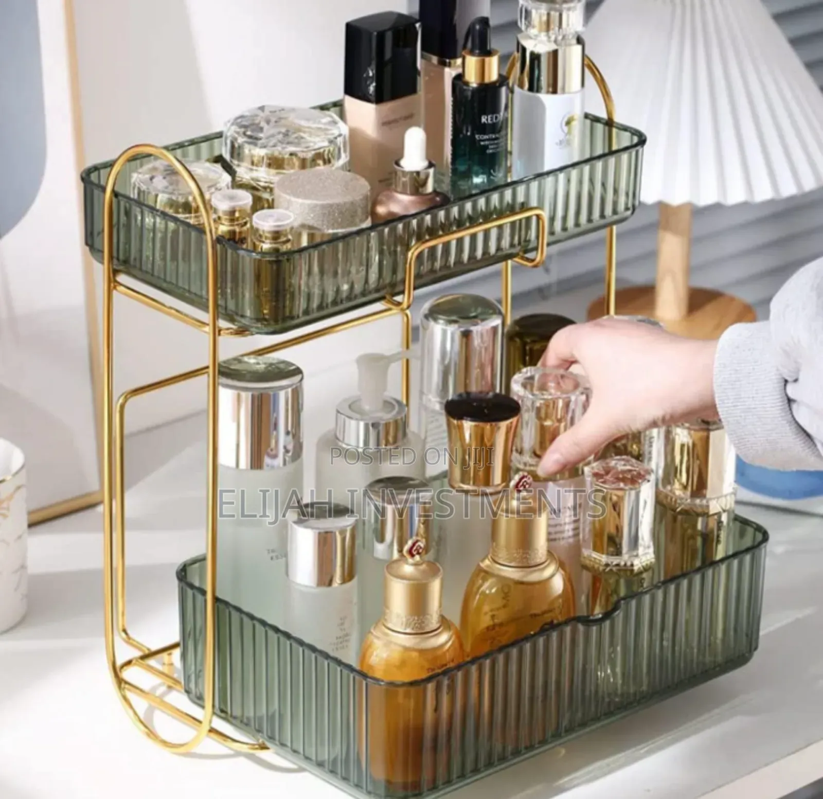 Double Layer Make Up Organizer