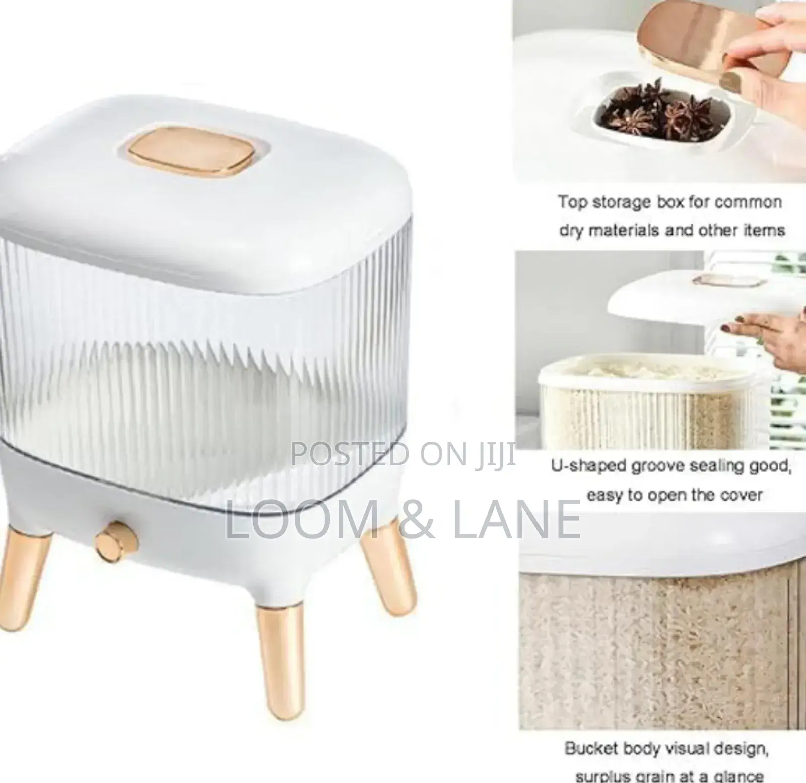 10kg Rice Storage and Dispenser