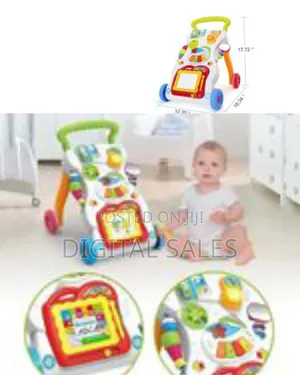 2 in 1 Baby Walker Sit to Stand Up Learning Walkers, Toddler Walking