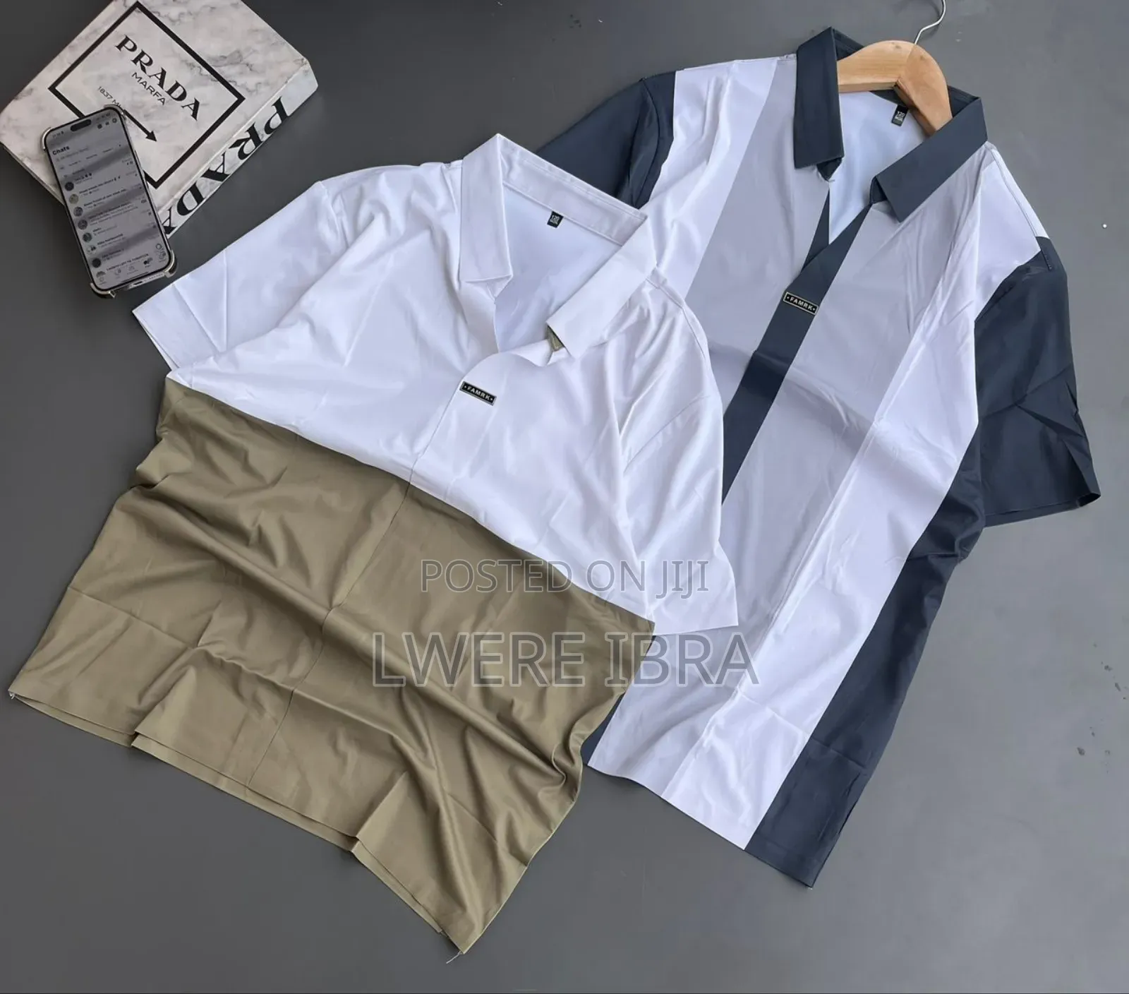 White Rubber Shirts for Men