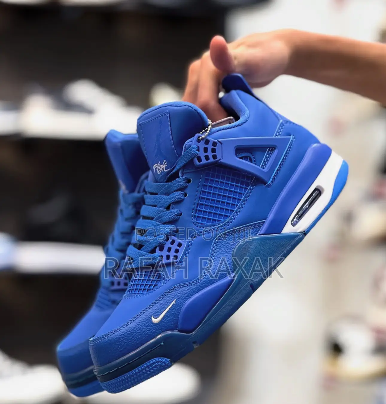 Nike Air Jordan 4 Retro “Nigel Sylvester Bike Air Blue” Sneakers