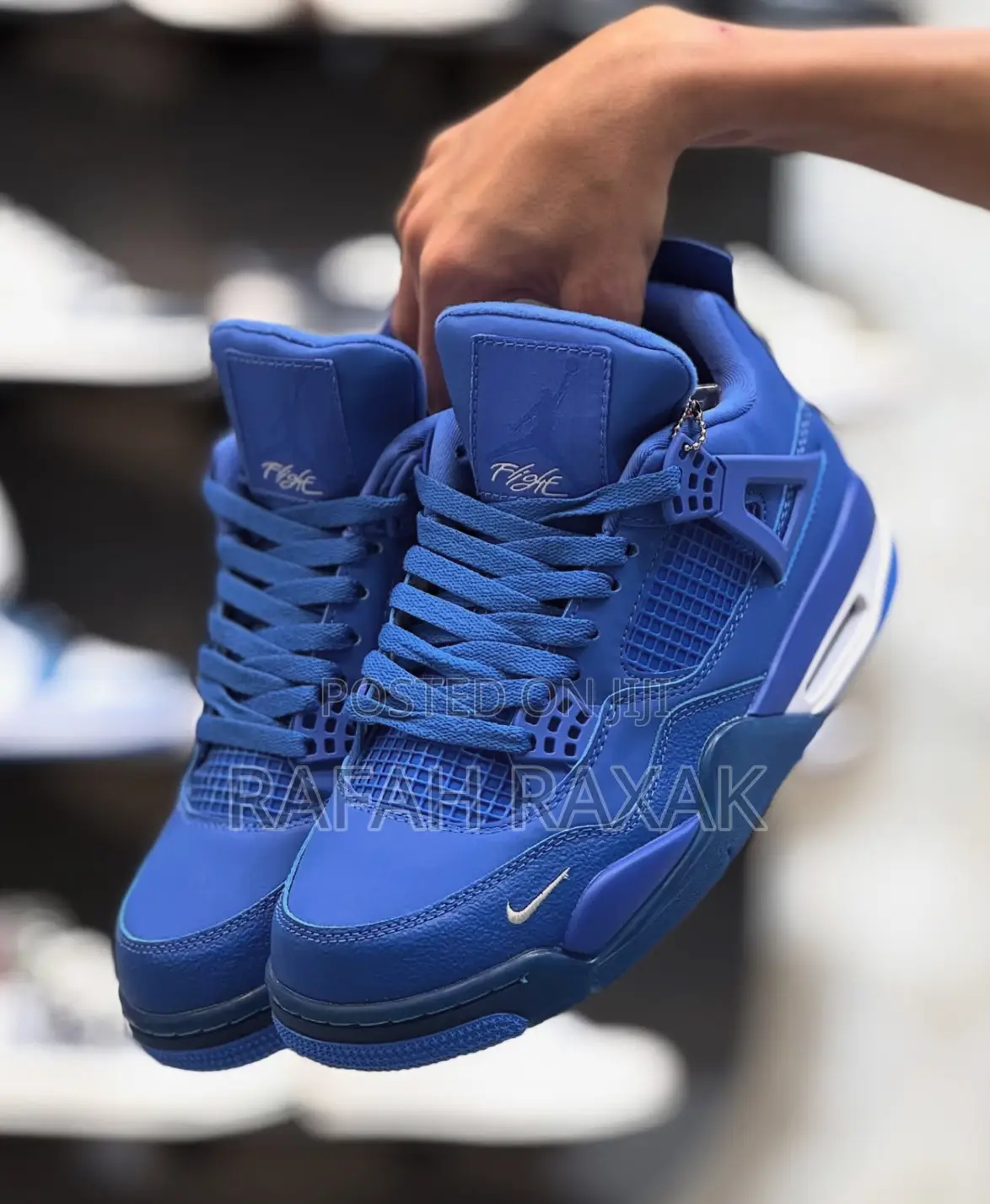 Nike Air Jordan 4 Retro “Nigel Sylvester Bike Air Blue” Sneakers