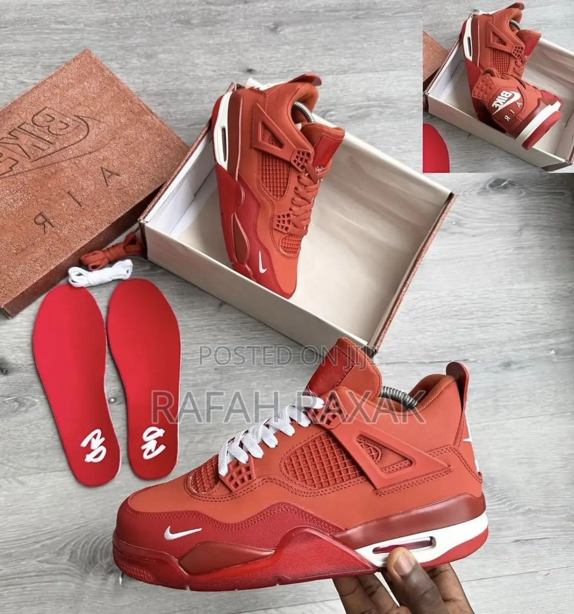 Nike Air Jordan 4 Retro Nigel Sylvester “Bike Air” Brick By Brick