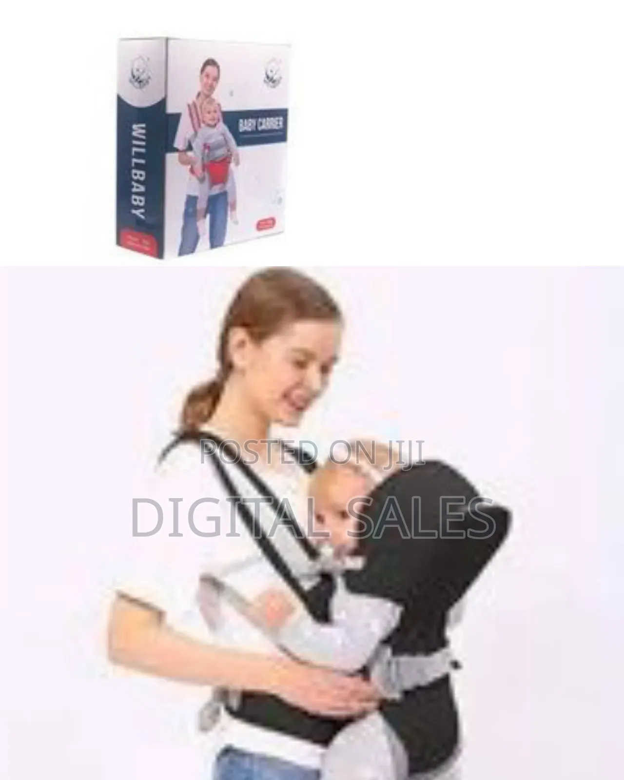 Multifunctional Large Baby Carrier, Breathable Thickened Baby Backpack