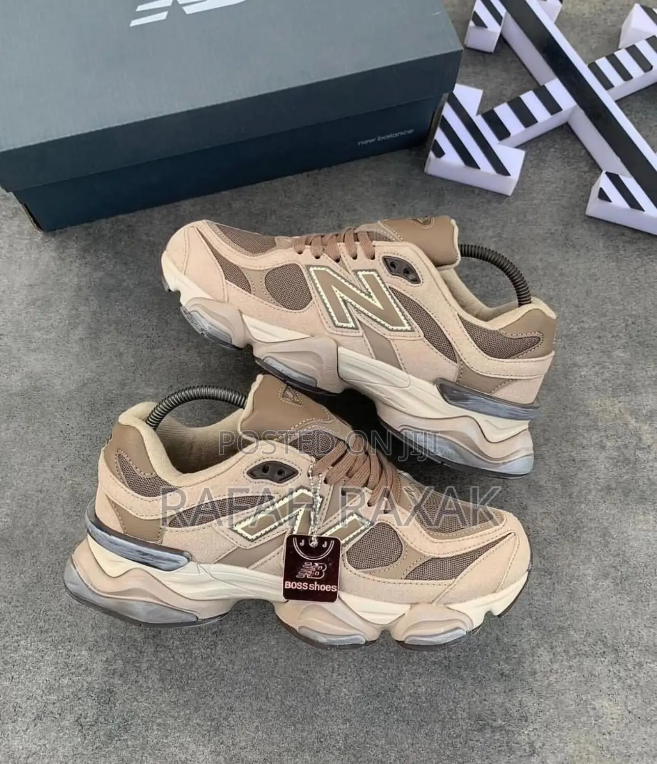 Original New Balance 9060 “Mushroom Brown” Sneakers
