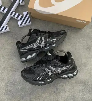 Original Black/Silver Asics Gel-kayano 14 Running Trainers