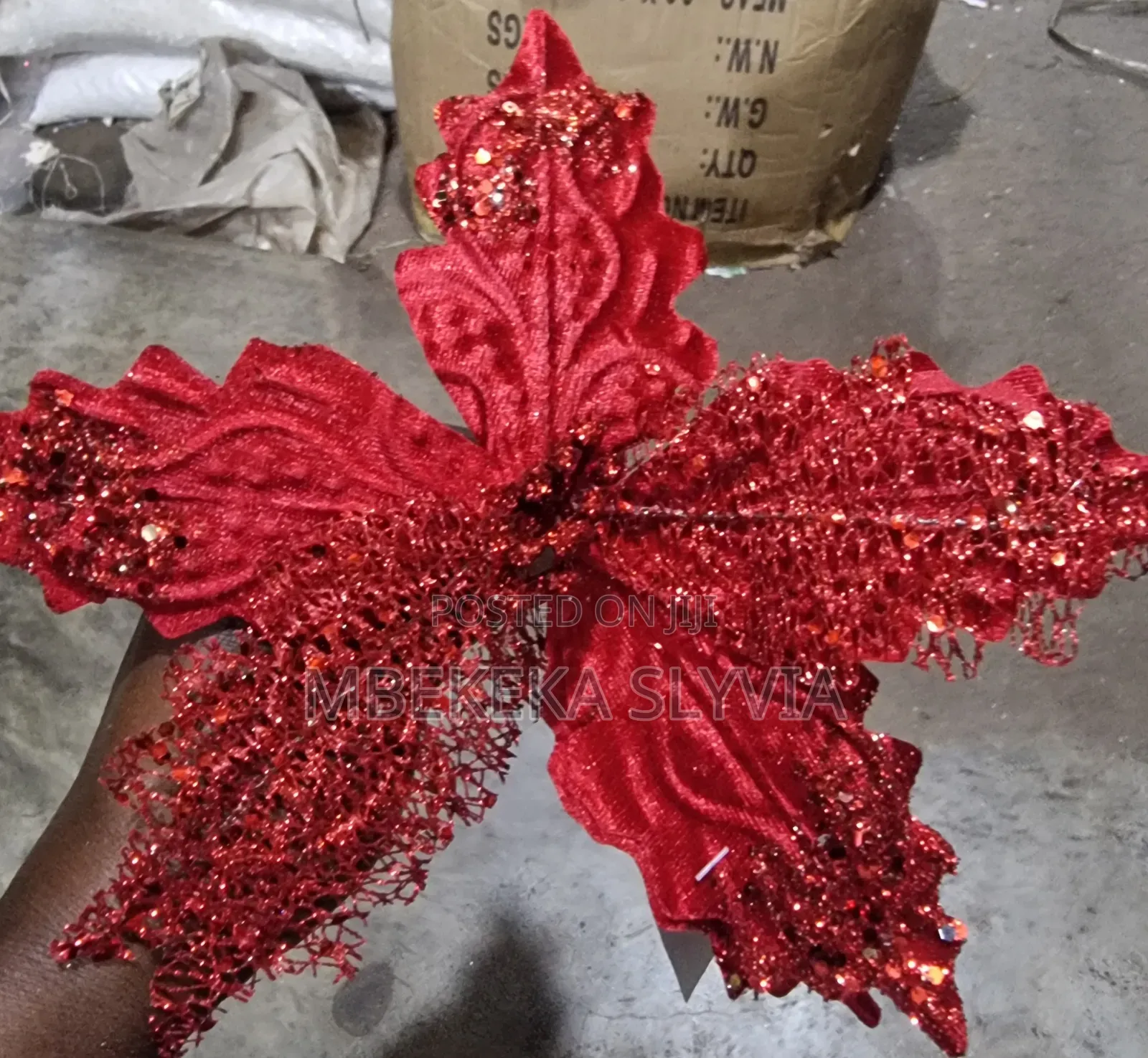 Christmas Tree Decoration/Beautiful Christmas Flowers Home Decoration