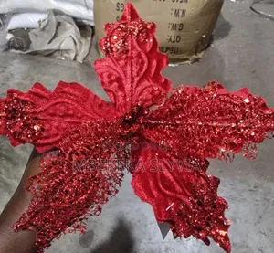 Christmas Tree Decoration/Beautiful Christmas Flowers Home Decoration
