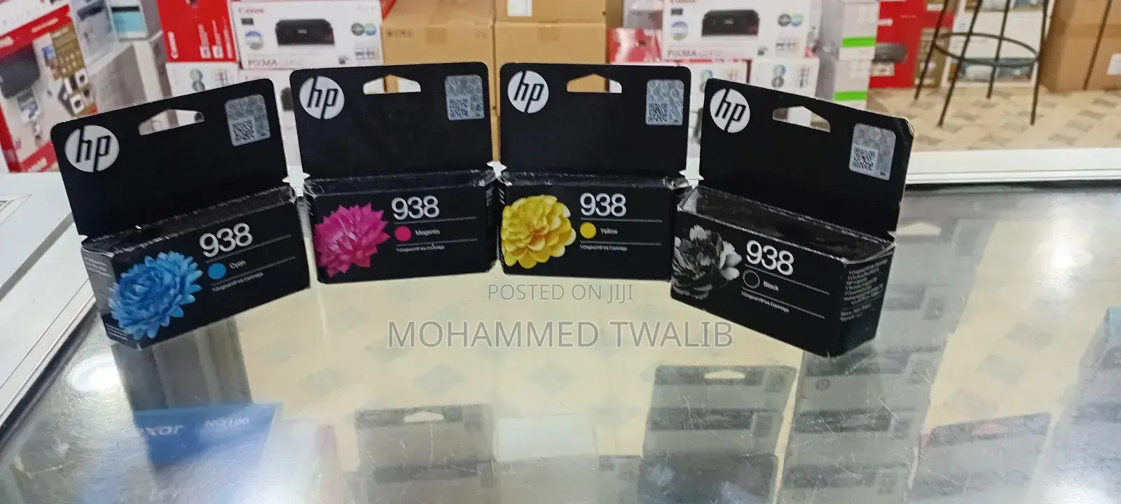 Hp Cartridge 938 a Set of 4pcs
