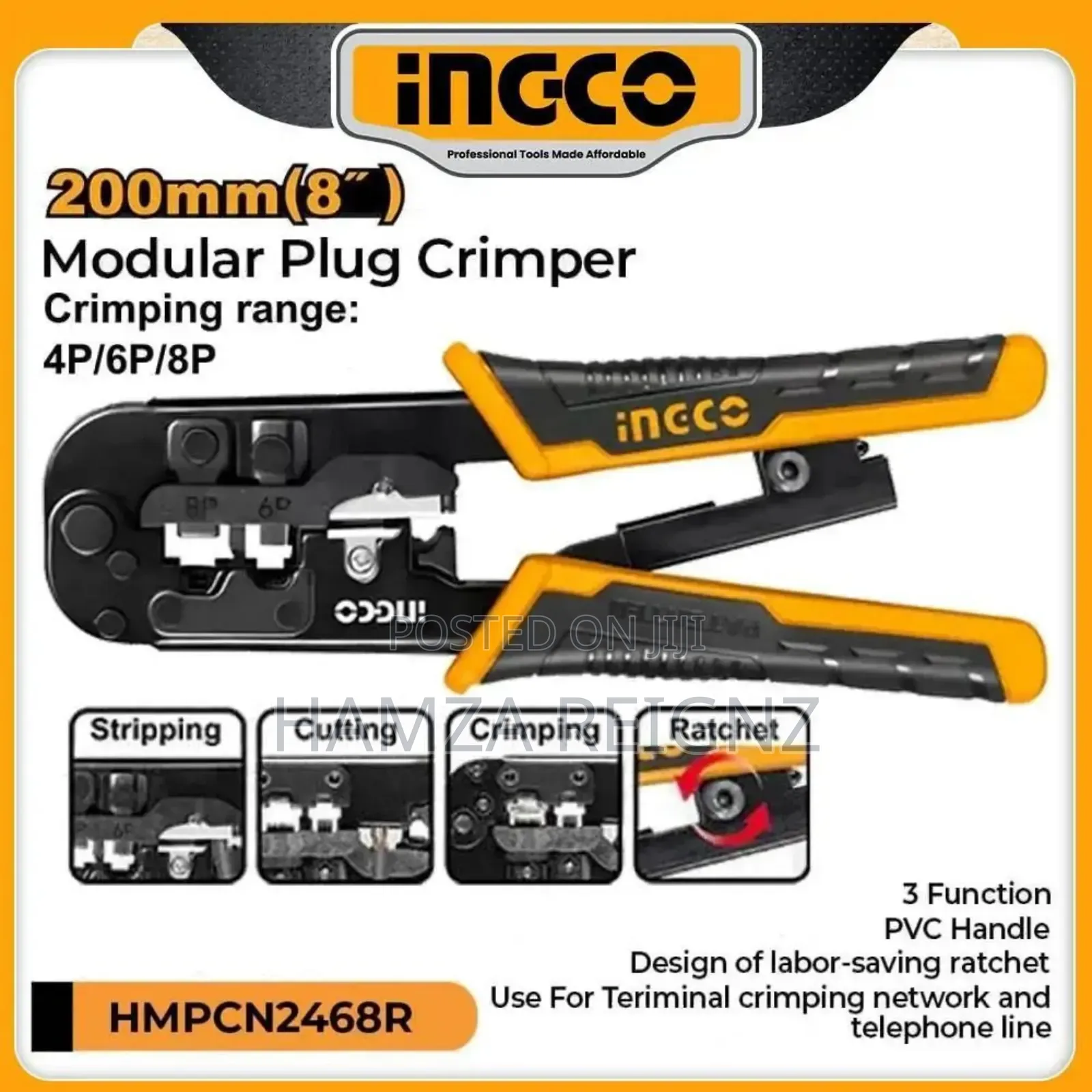 Ingco Modular Plug Crimper