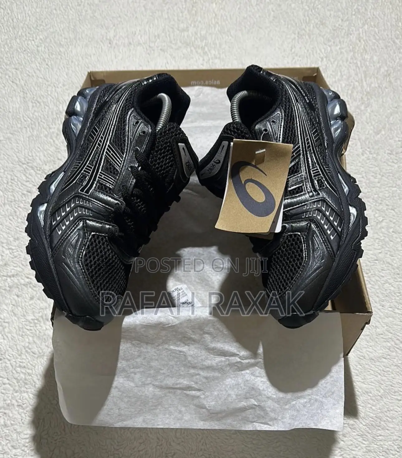 Original Black Pure Silver Asics Gel-kayano 14 Running Sneakers