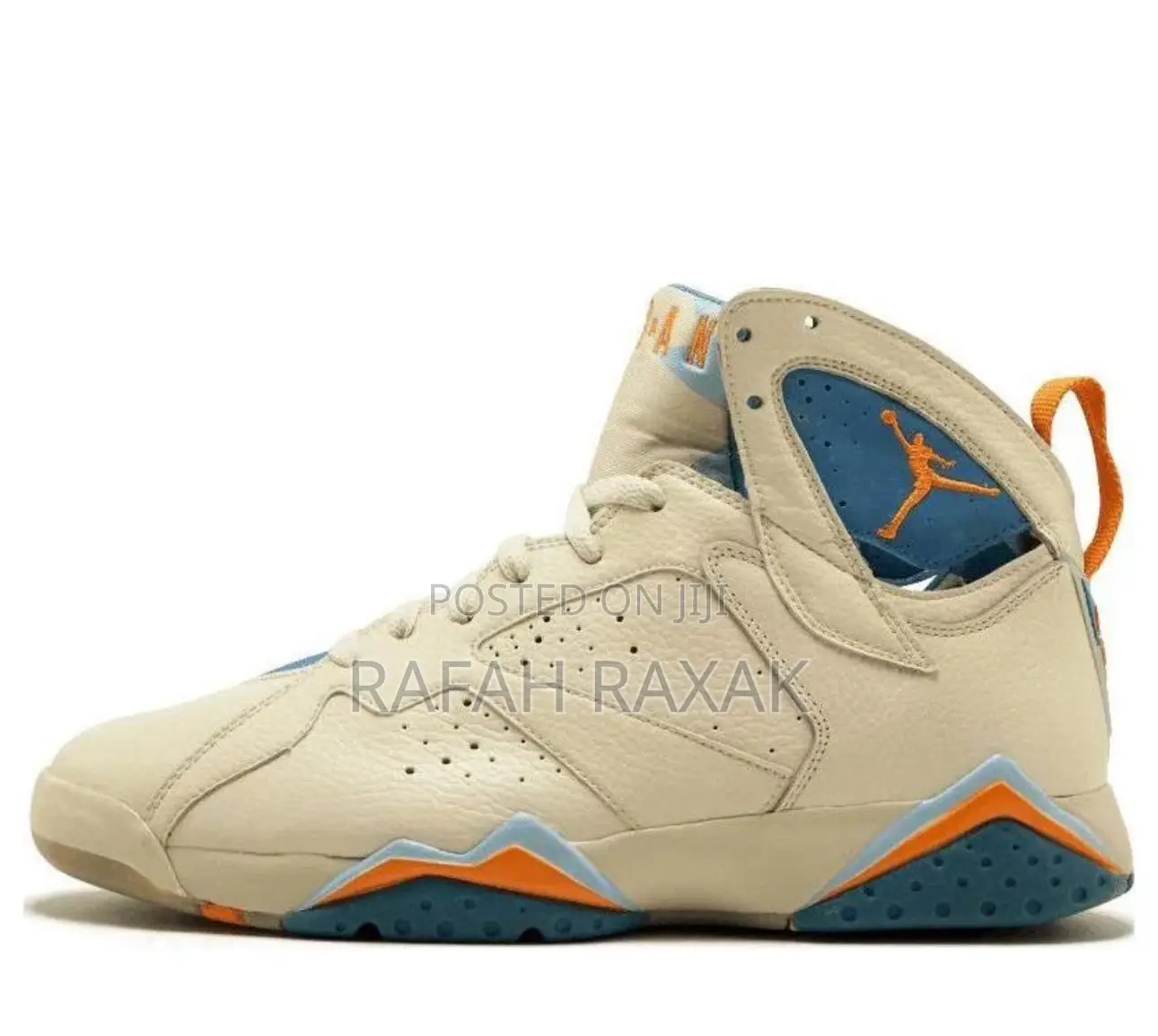 Original Nike Air Jordan 7 Retro “Pacific Blue” Sneakers