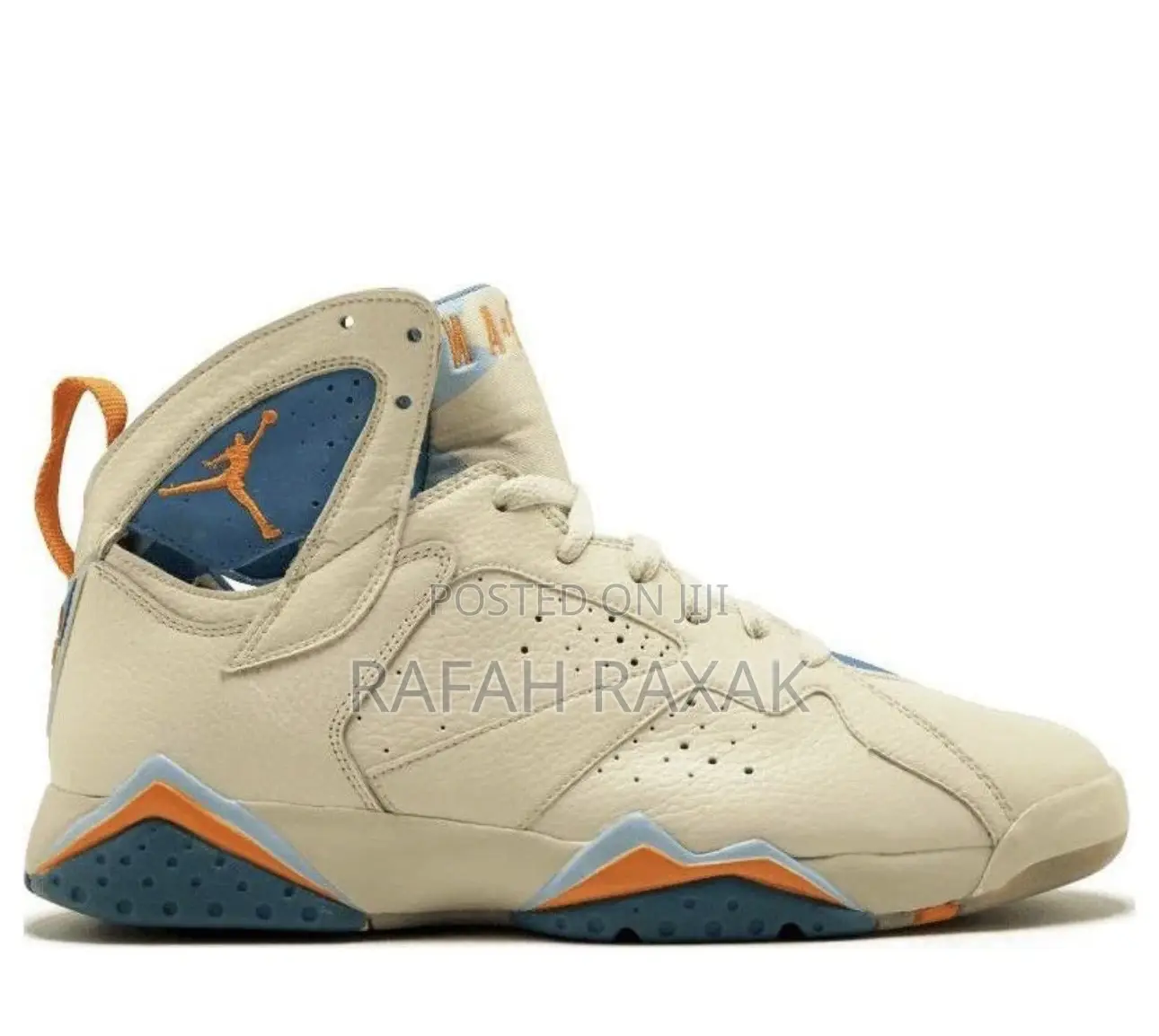 Original Nike Air Jordan 7 Retro “Pacific Blue” Sneakers