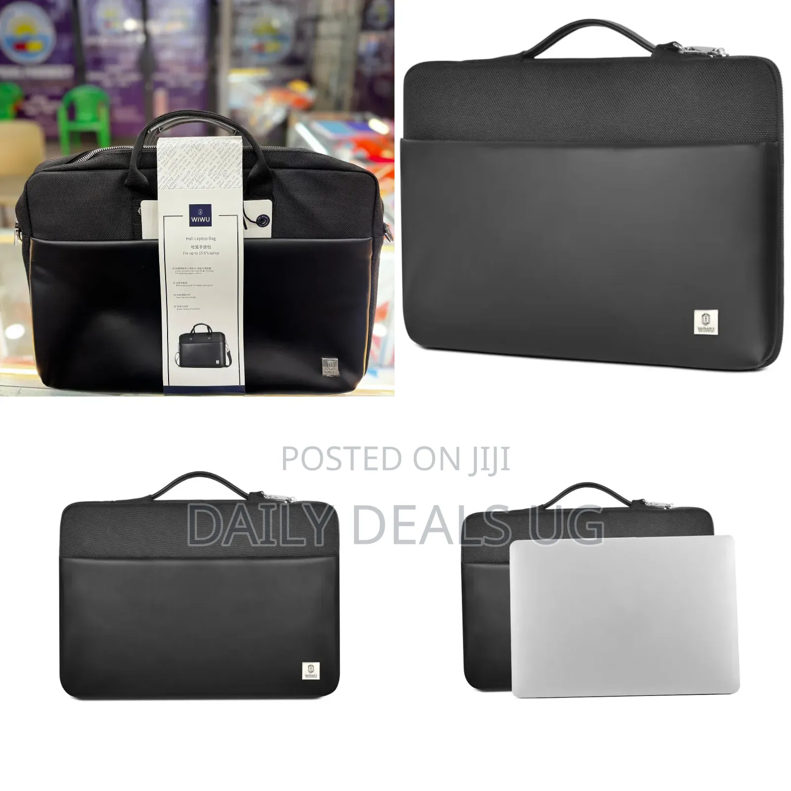 Wiwu Hali Laptop Sleeve Protective Business Carrying Laptop Bag