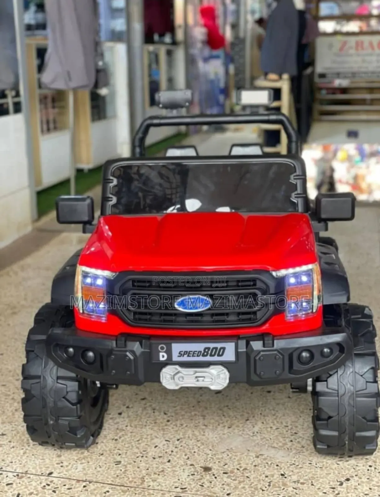 Rechargeable Music and Light Car Toy for Kids