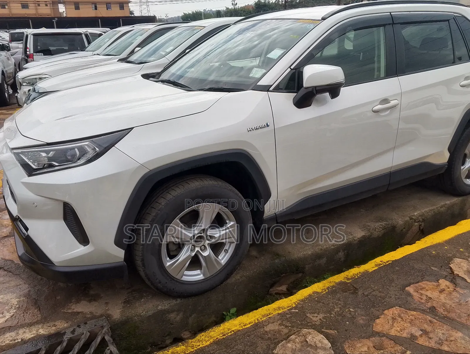 Toyota RAV4 XLE Premium AWD 2019 White