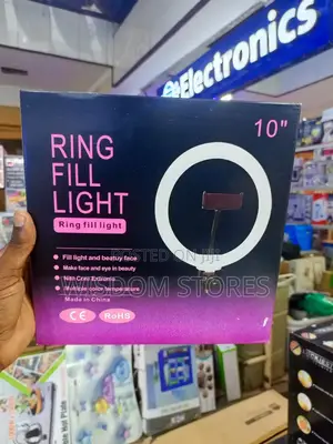 10-Inch Ring Fill Light.