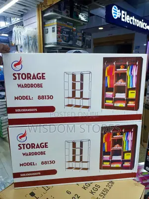 Portable Storage Wardrobe, Model 88130.