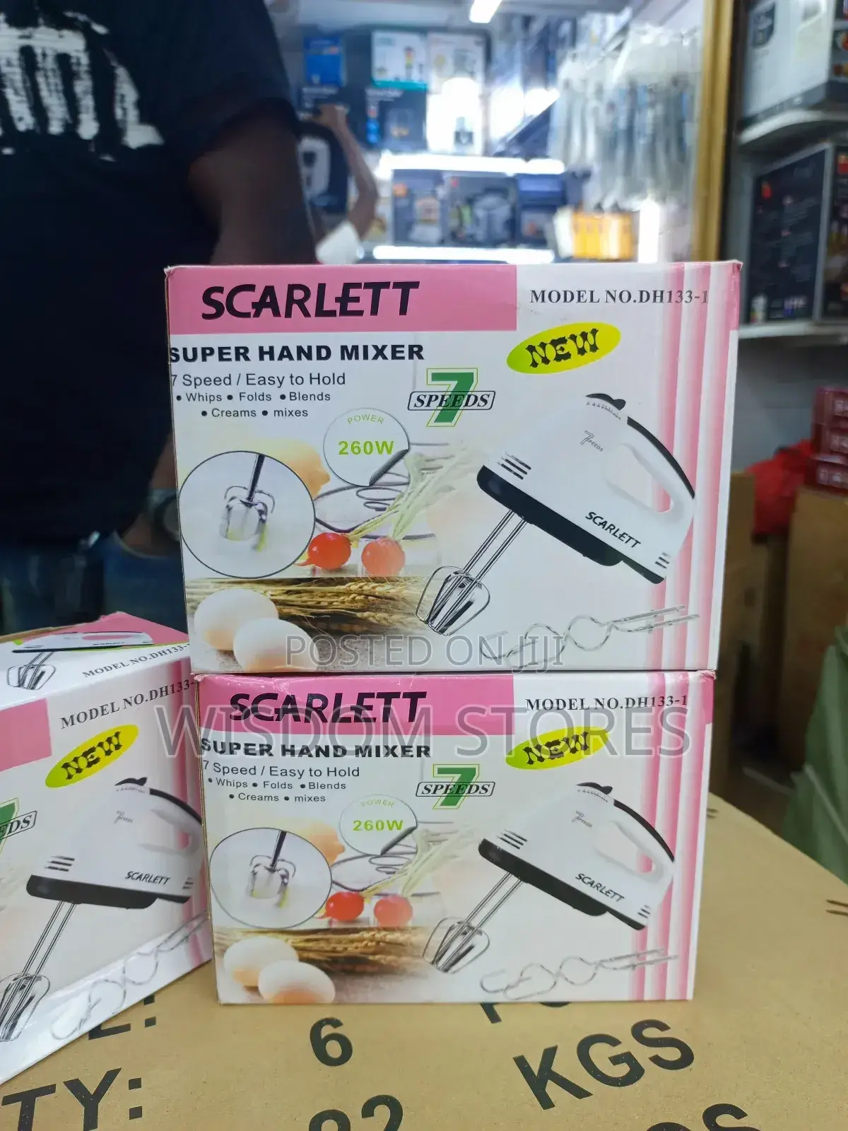Scarlett Super Hand Mixer, Model No. Dh133-1.