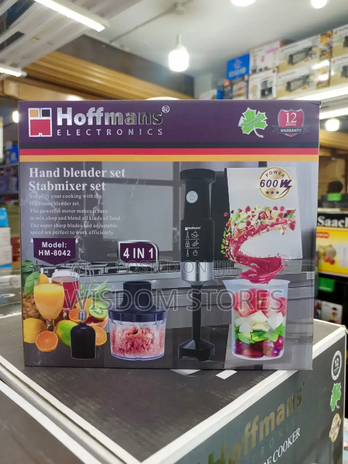 4-in-1 Multifunctional Hand Blender Set
