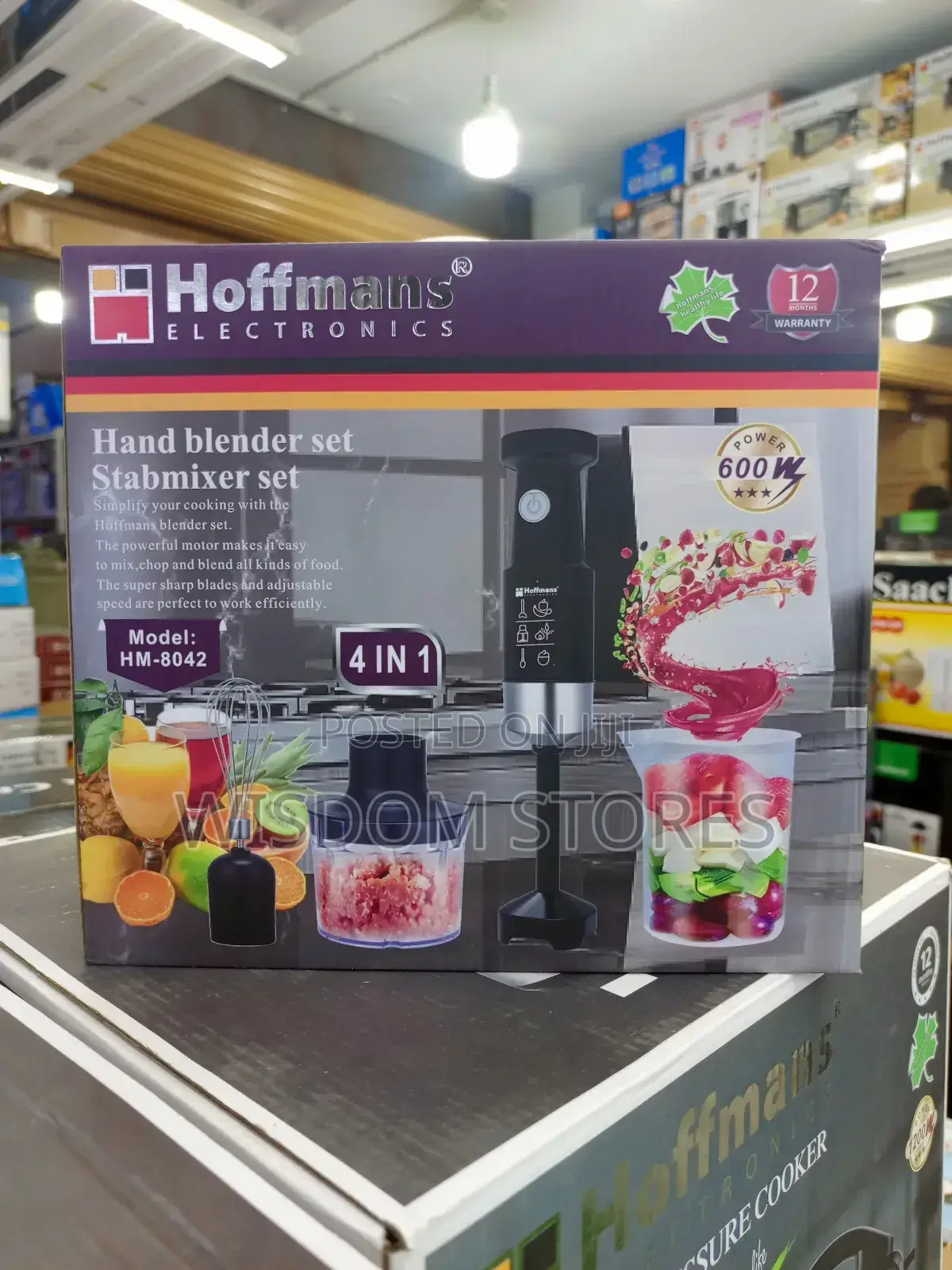 4-in-1 Multifunctional Hand Blender Set