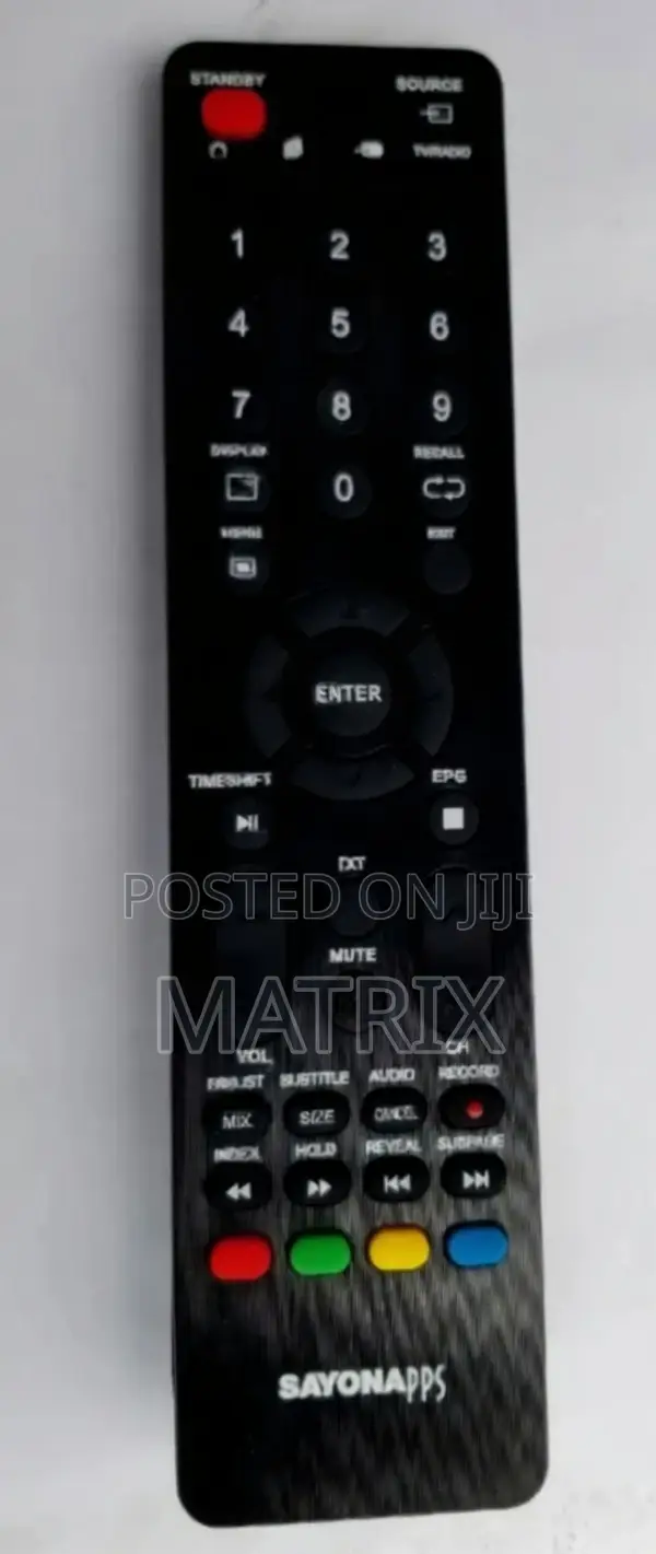 Sayona PPS Tv Remote