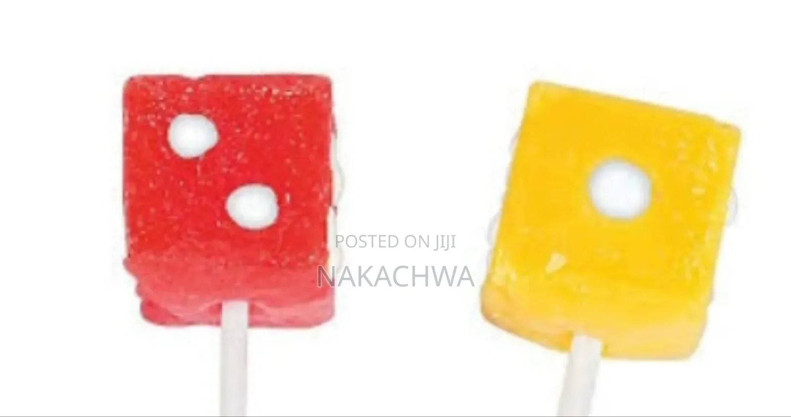50 Pieces Of Dice Casine Sweets