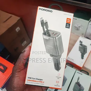 Porodo 11w Car Charger